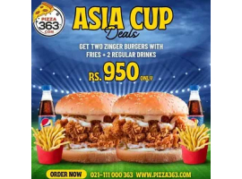 Pizza 363 Offers Asia Cup Deal 2 For Rs.950/-image-1321